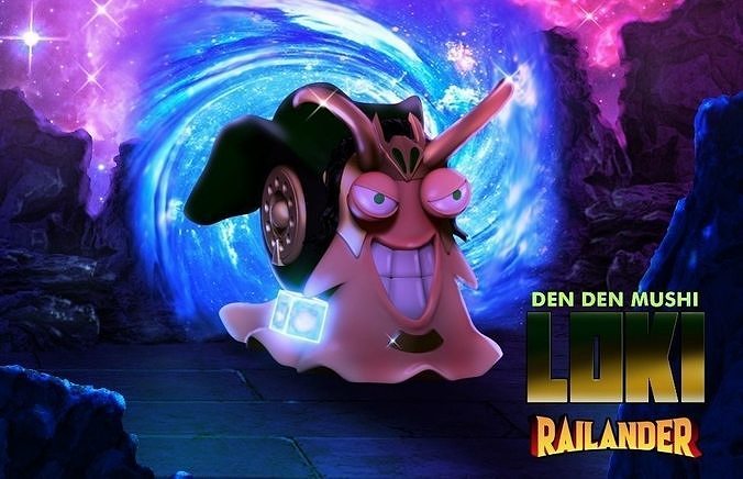 LOKI Den Den Mushi One Piece 3D print model