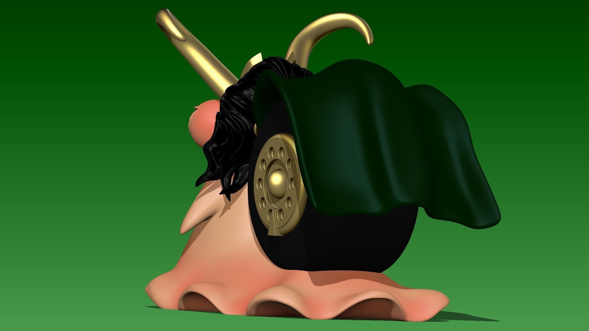 LOKI Den Den Mushi One Piece 3D print model_6