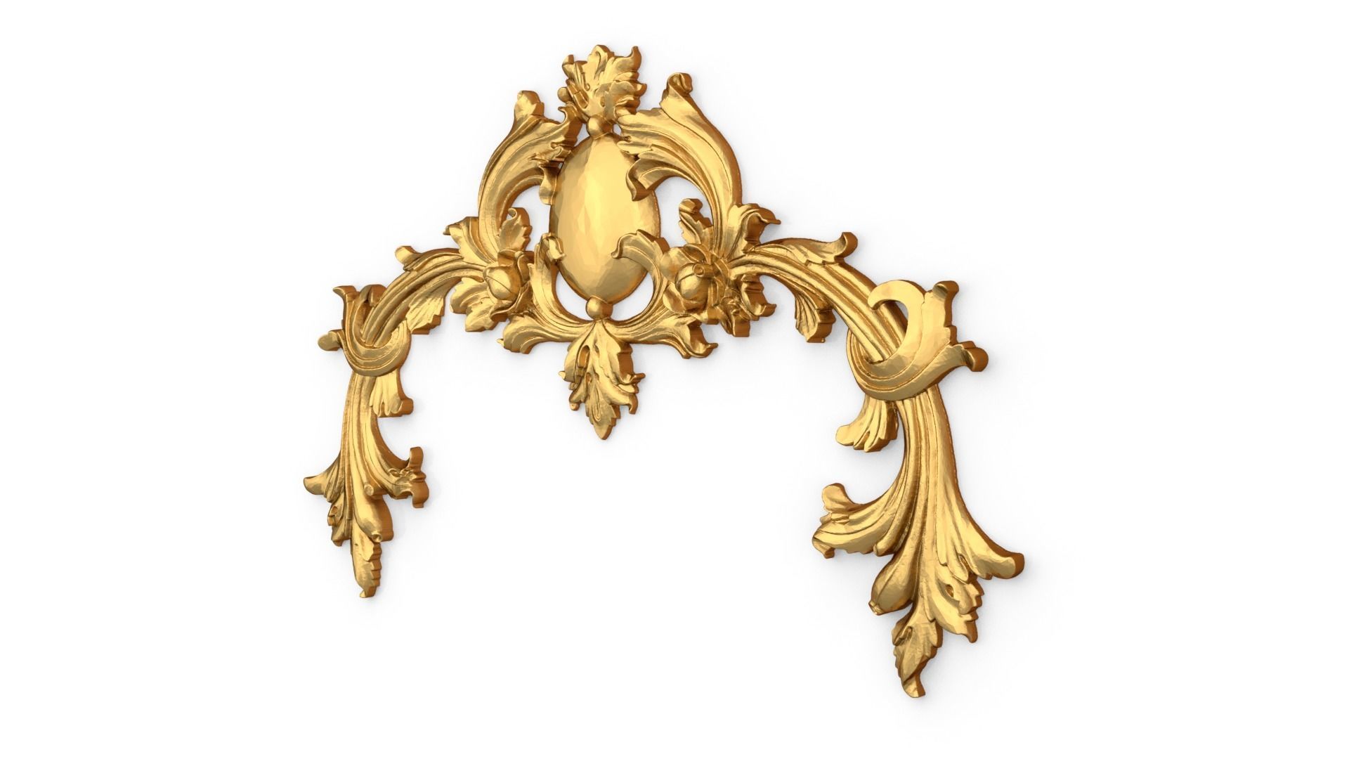 Classic decor ornament 60 3D print model_2