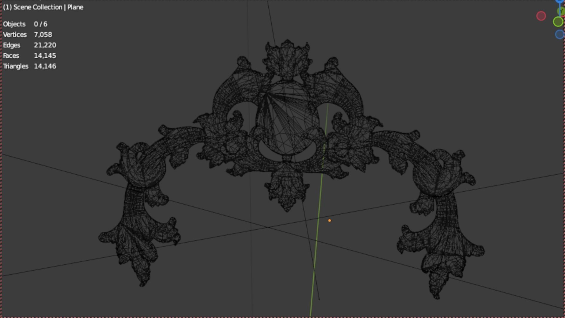 Classic decor ornament 60 3D print model_5