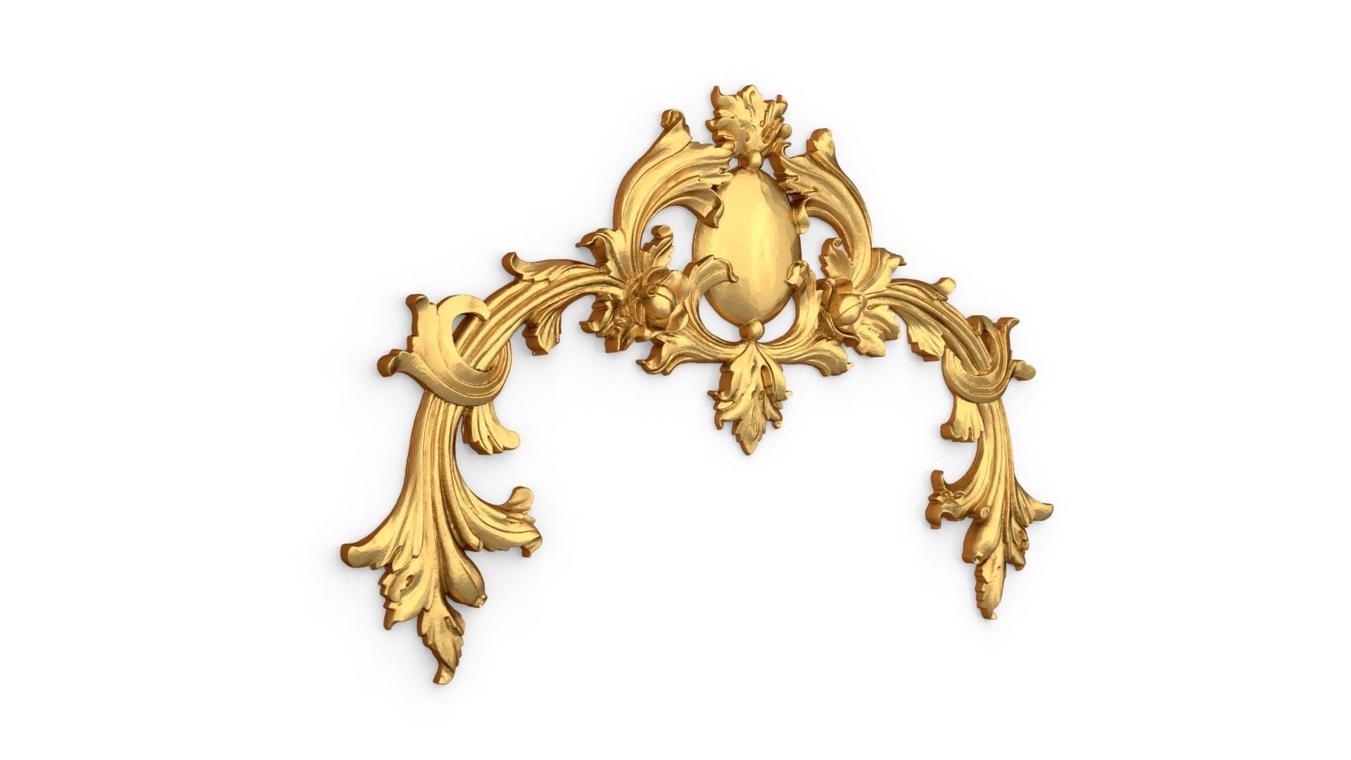 Classic decor ornament 60 3D print model_1