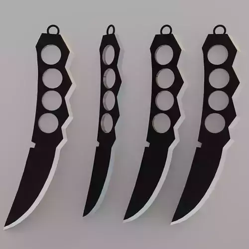 Kunai From Naruto  3D print model