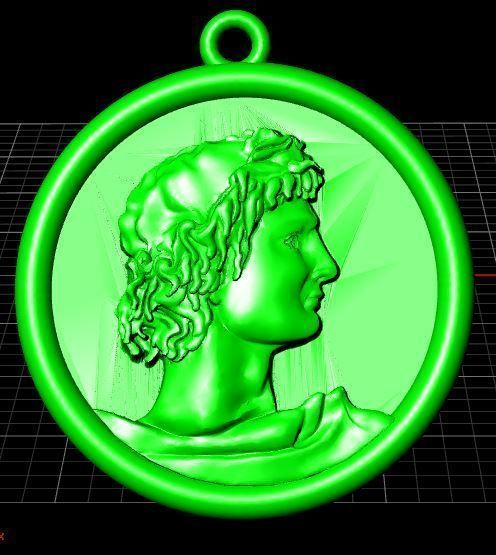 Zodiak Pendant 3D print model_6