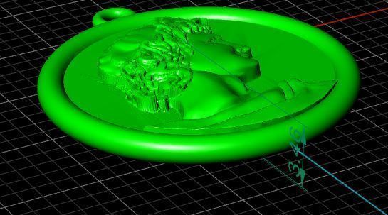 Zodiak Pendant 3D print model_5