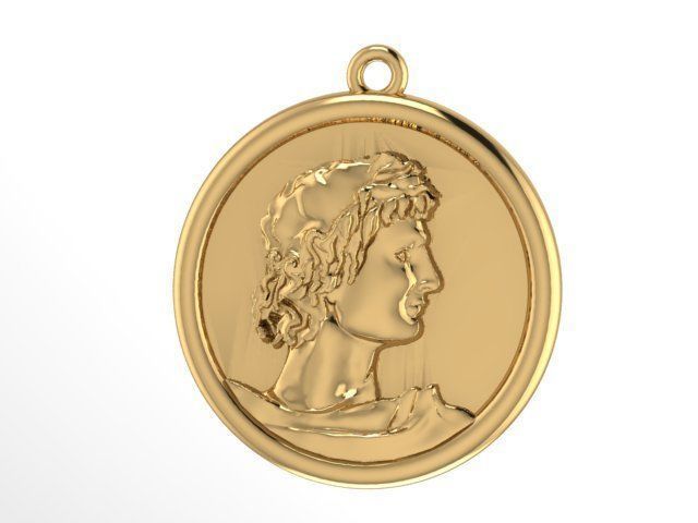 Zodiak Pendant 3D print model_2