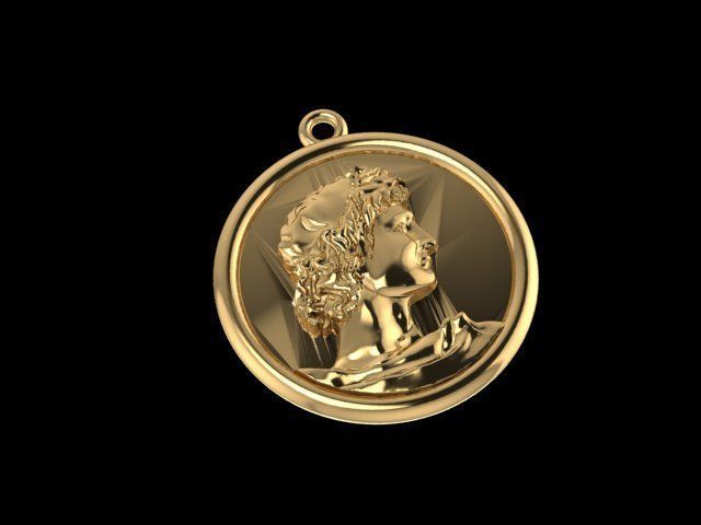 Zodiak Pendant 3D print model_1