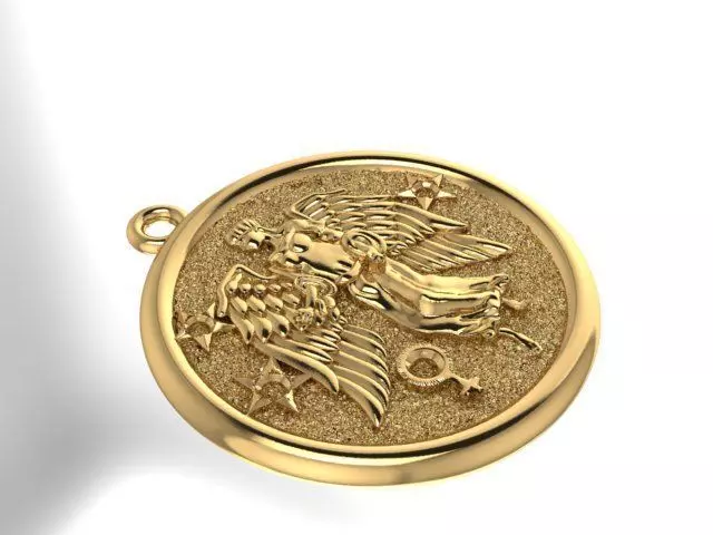 Zodiak Pendant 3D print model