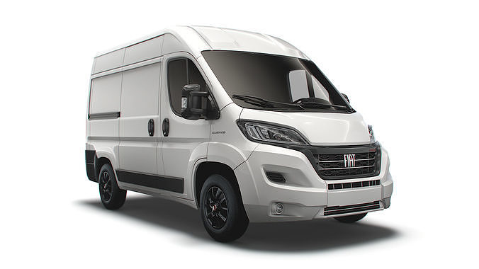 Fiat Ducato Van L1H2 2022 3D model