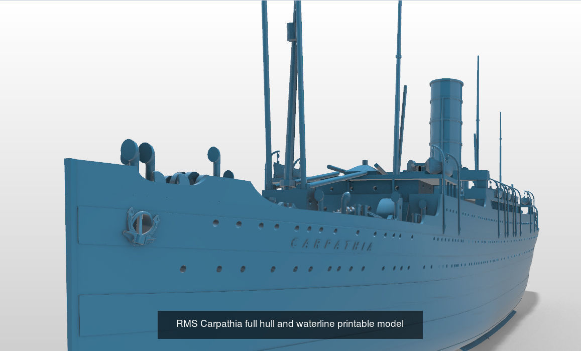 Carpathia and Nomadic printable models pack 3D Model Collection_3