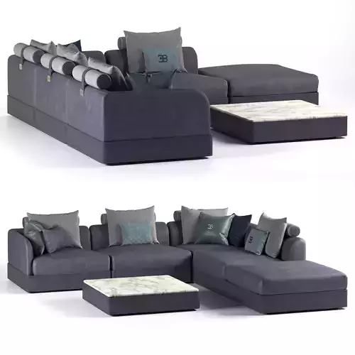Le Mans modular Sofa By Bugatti Home
