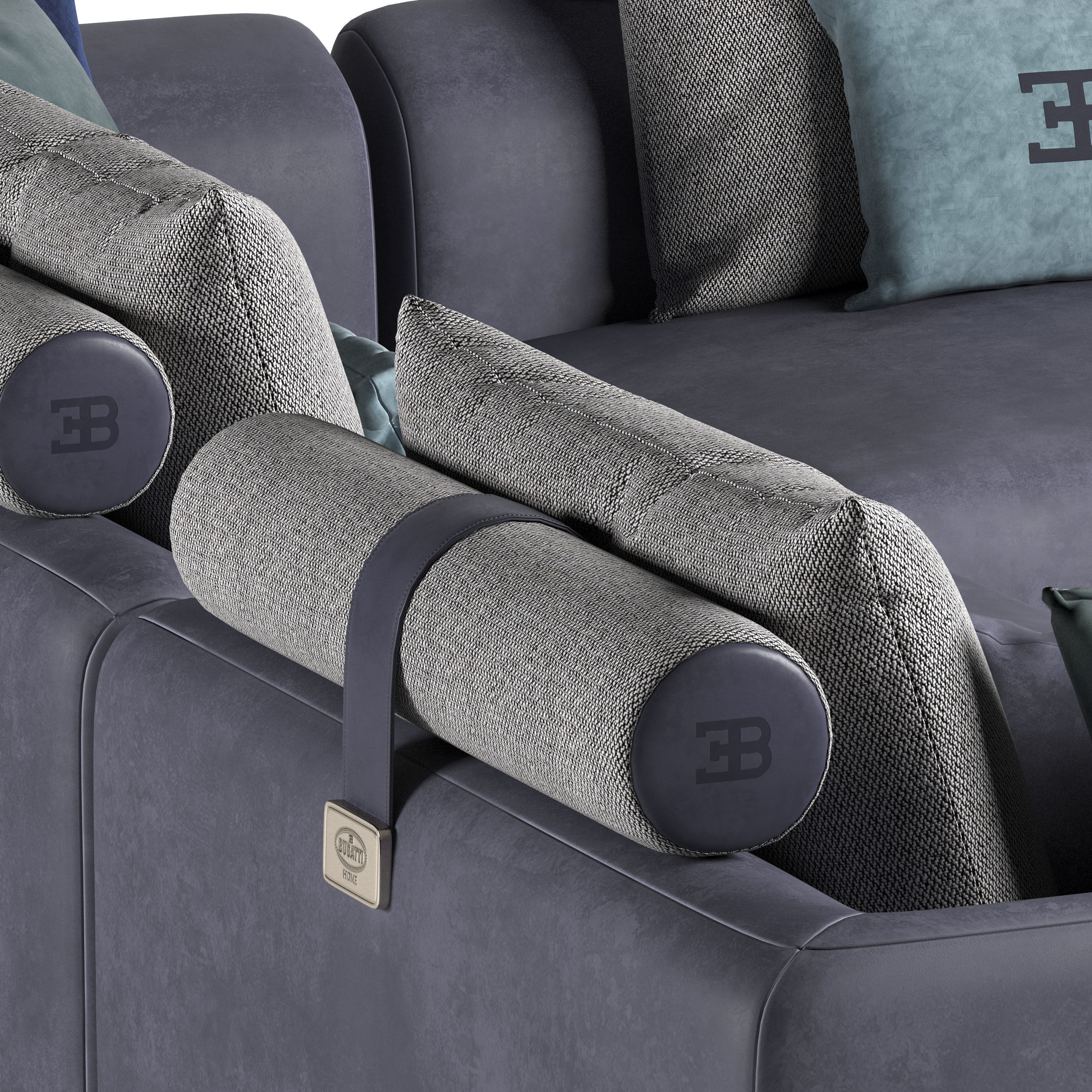 Le Mans modular Sofa By Bugatti Home 3D model_2