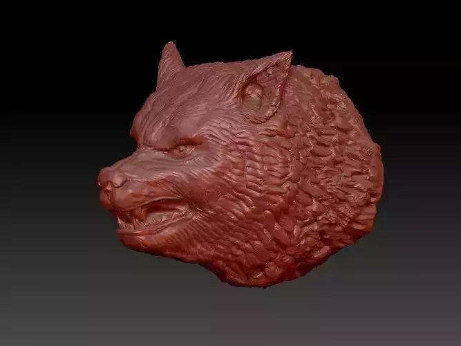 Wolf head