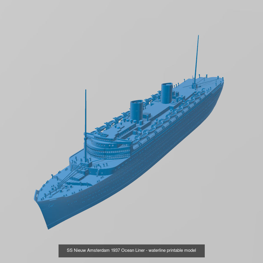Big ocean liners printable models pack 3D Model Collection_4