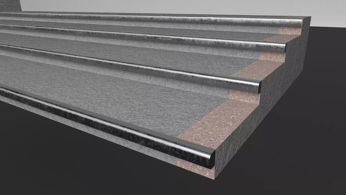 StairSets stair treads and risers Free 3D model_0