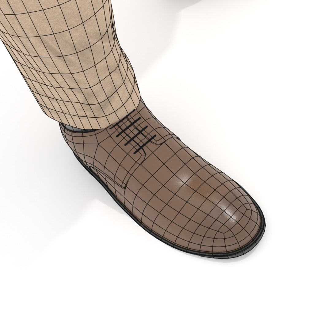 Man Rigged 3D model_14