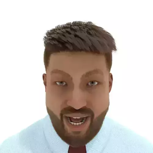 Man Rigged 3D model