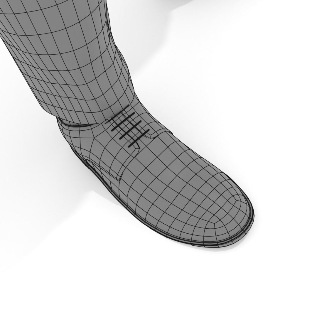 Man Rigged 3D model_7