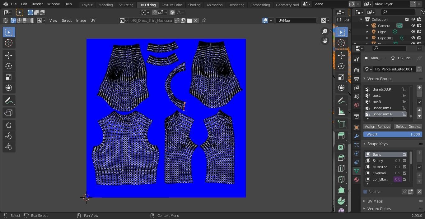 Man Rigged 3D model_17