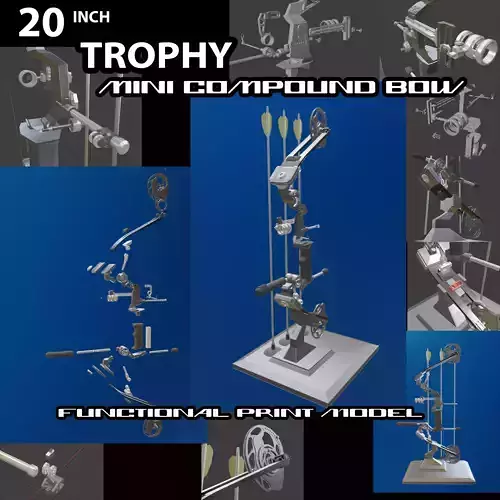 20 inch TROPHY MINI TACTICAL COMPOUND BOW 