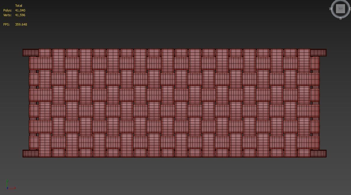 Taj White Leather Strap Dining Bench 3D model_7