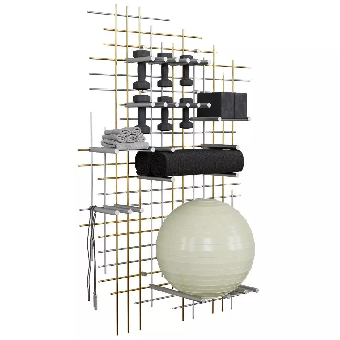 Super Yoga Grid 3D model