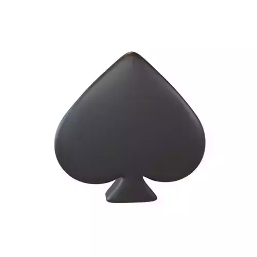 Poker Card Spade v2 001