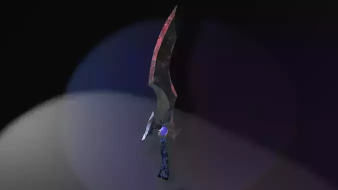 Low poly sword