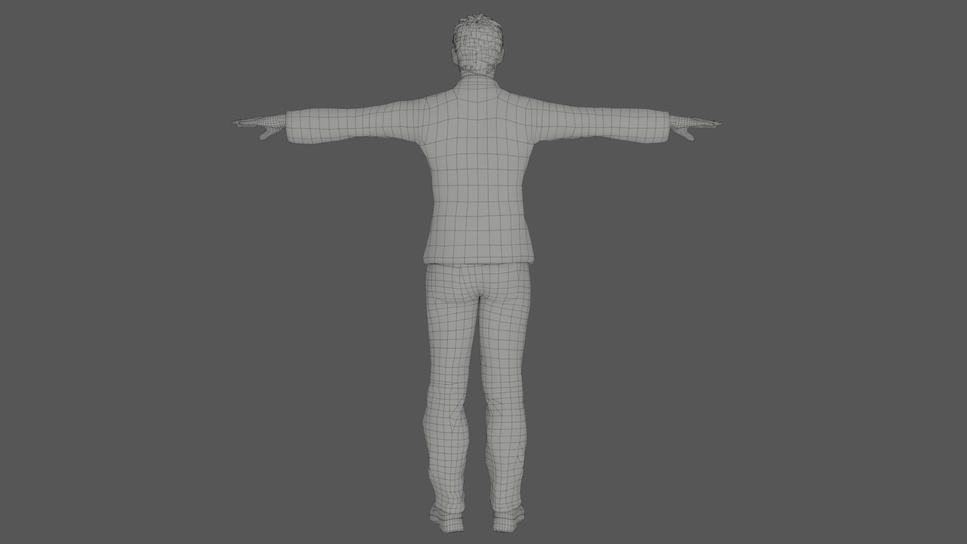 Rigged Male Character 24 3D model_26