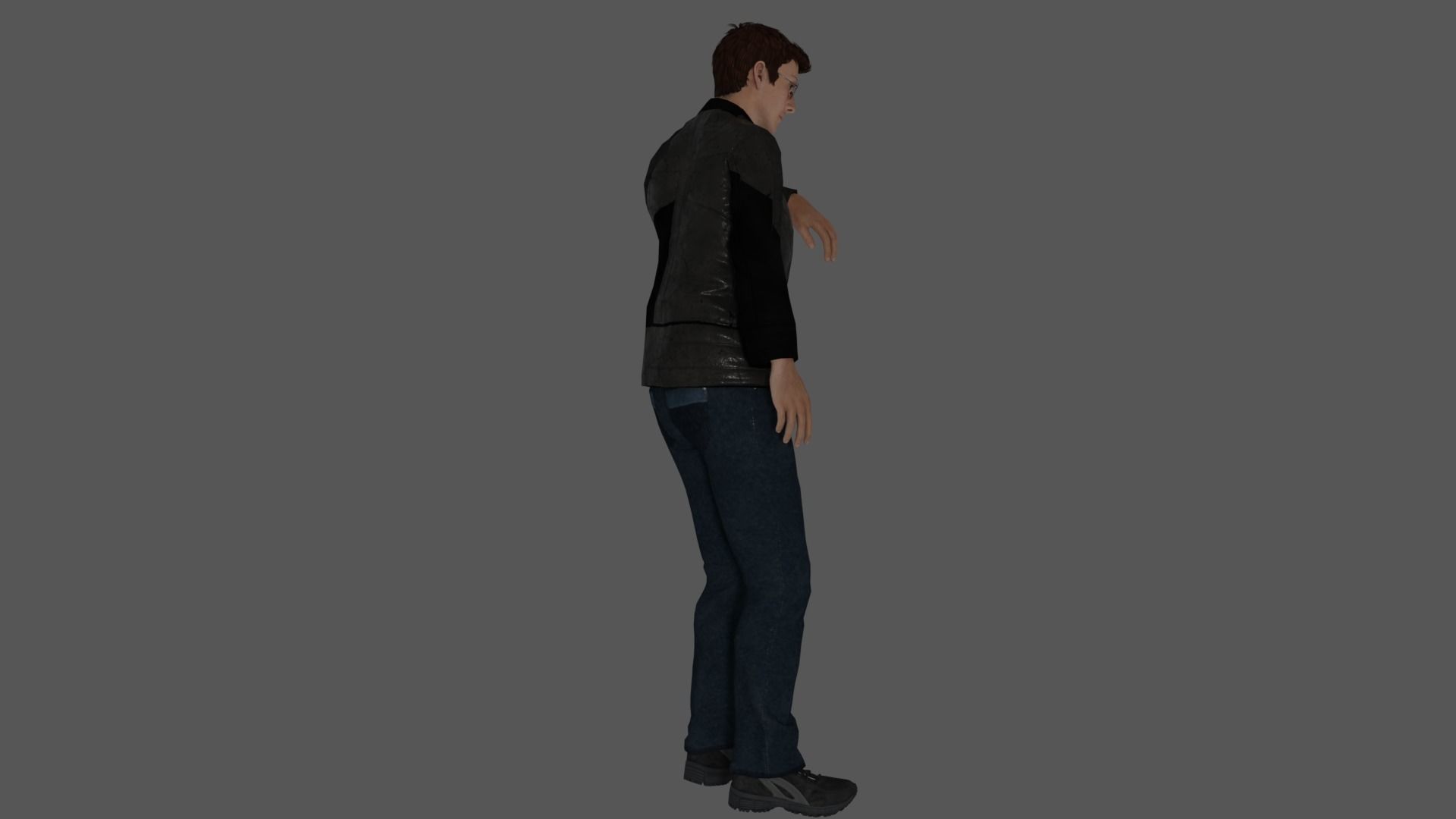 Rigged Male Character 24 3D model_16