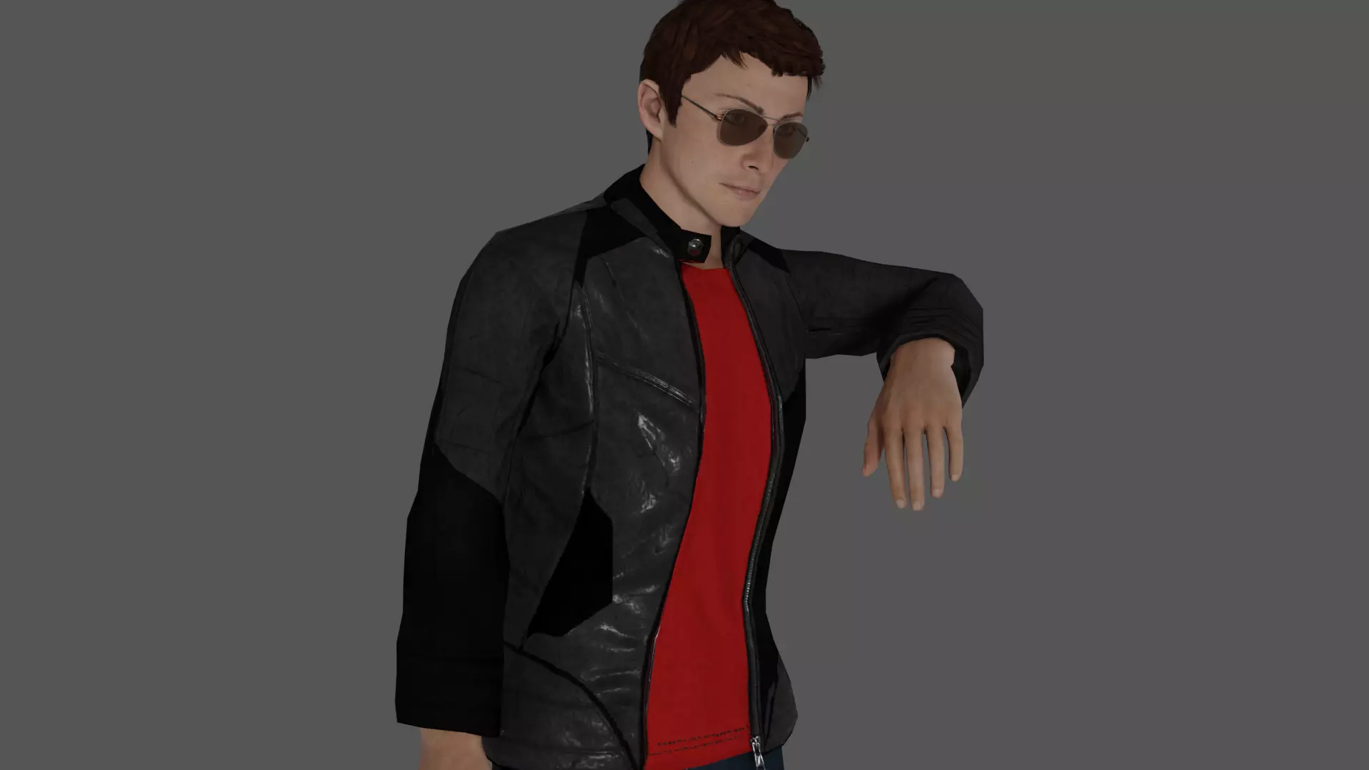 Rigged Male Character 24 3D model_0