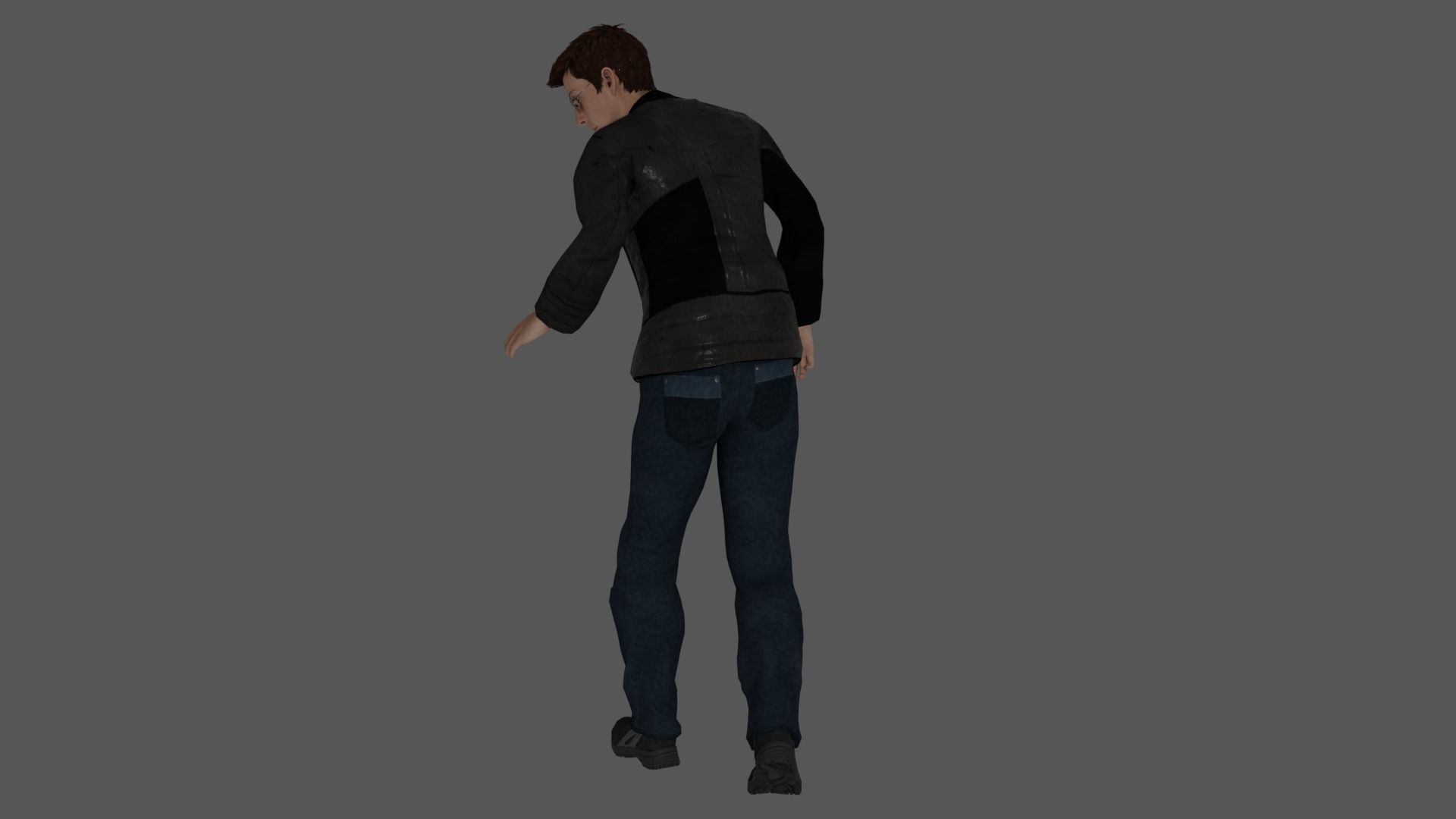 Rigged Male Character 24 3D model_22