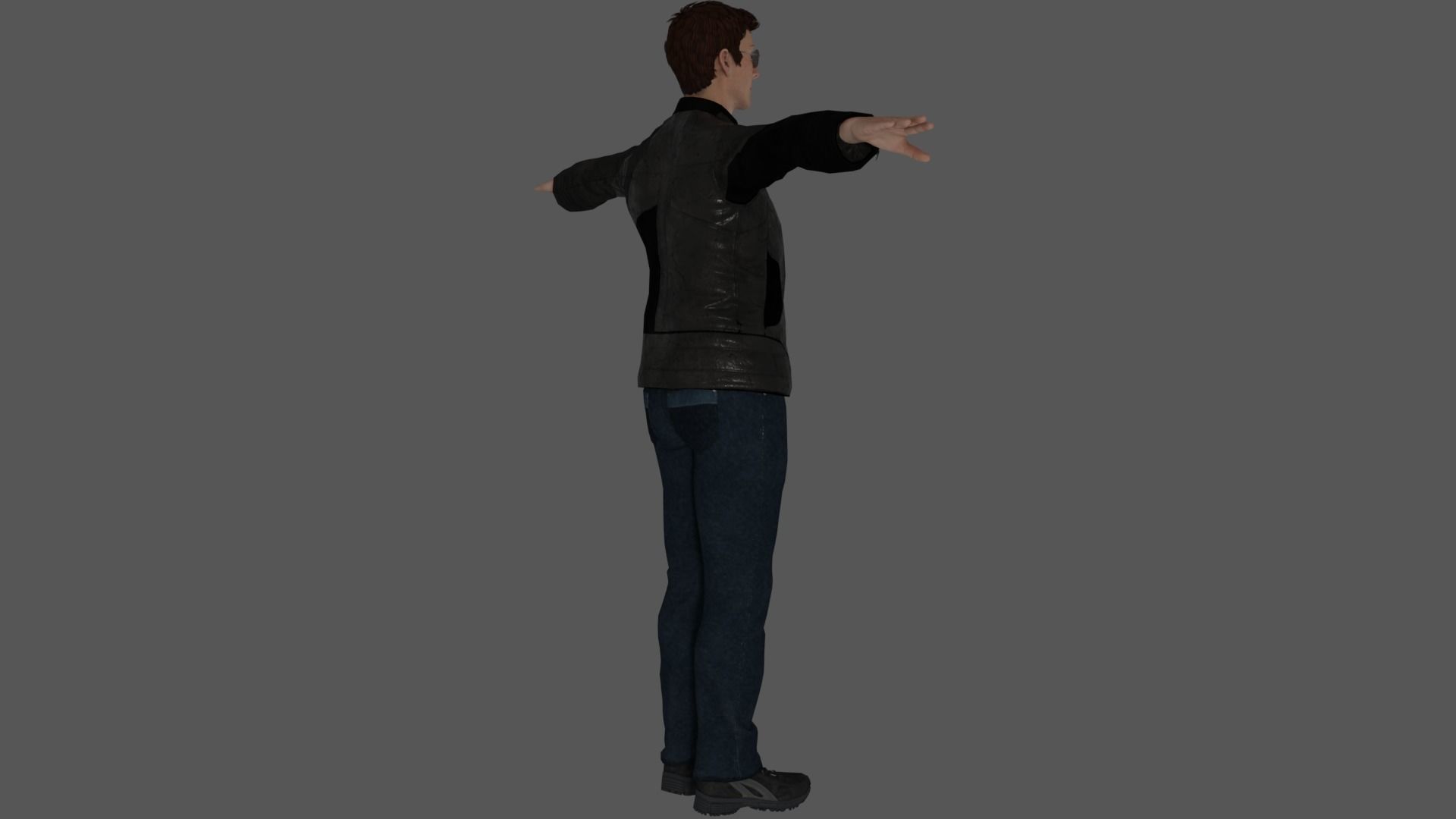 Rigged Male Character 24 3D model_5