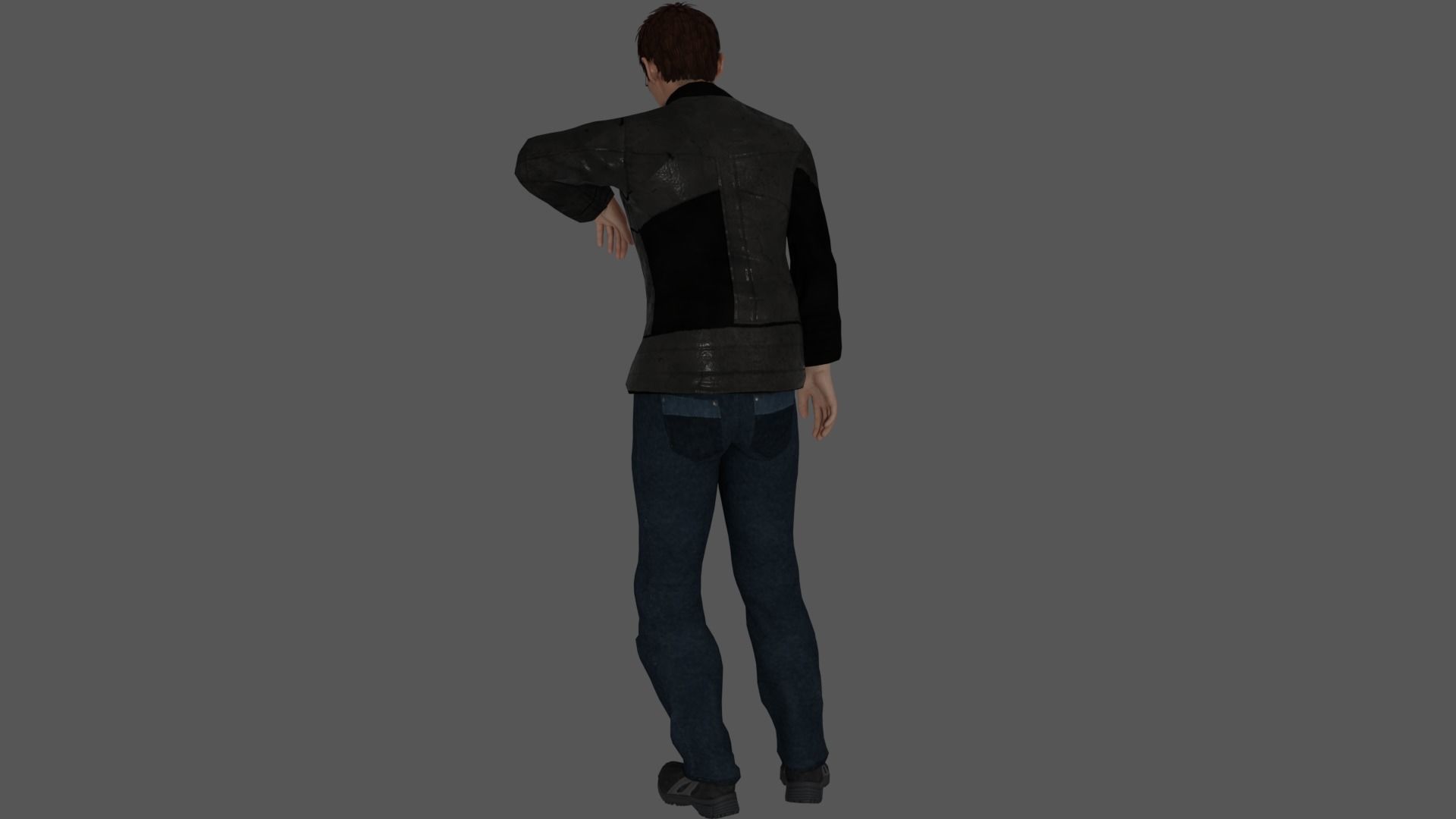 Rigged Male Character 24 3D model_17