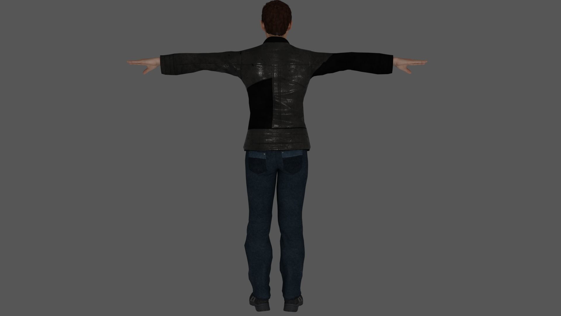 Rigged Male Character 24 3D model_7