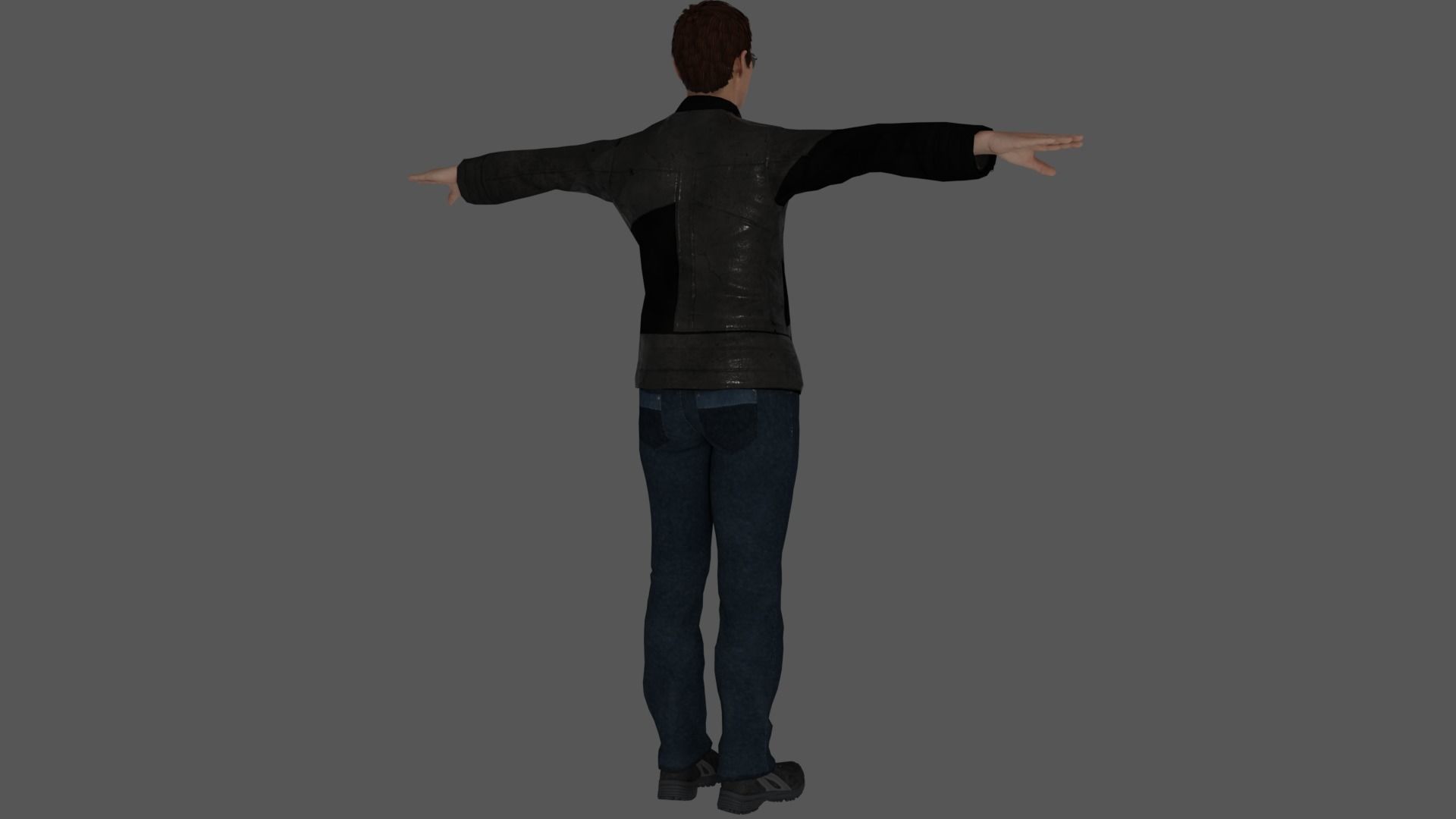 Rigged Male Character 24 3D model_6