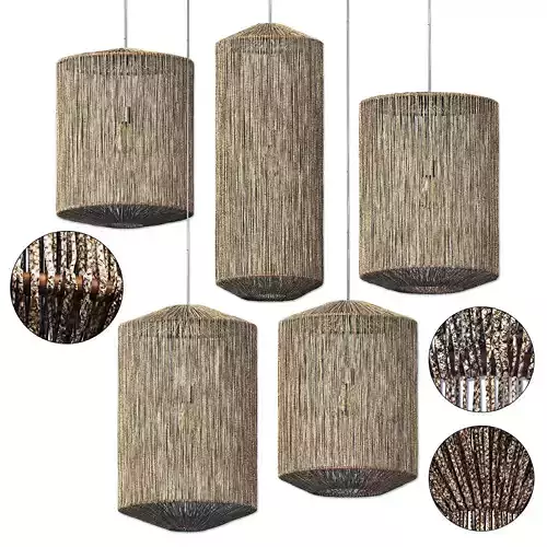 Lamp barrel thin rope n1