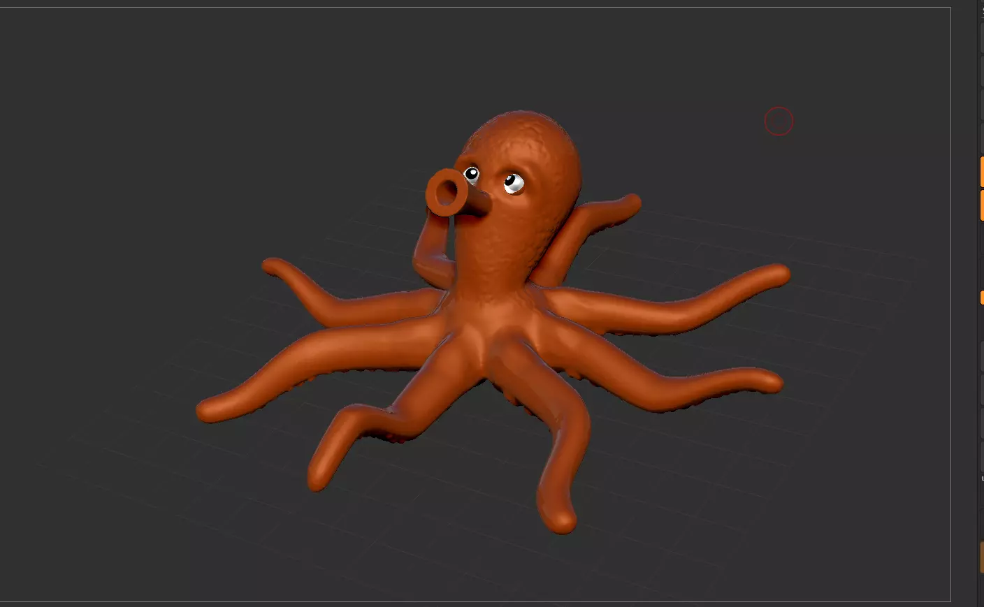 octopus 3d free Free 3D model