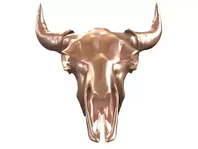 Cranium Charm Bison Bronze