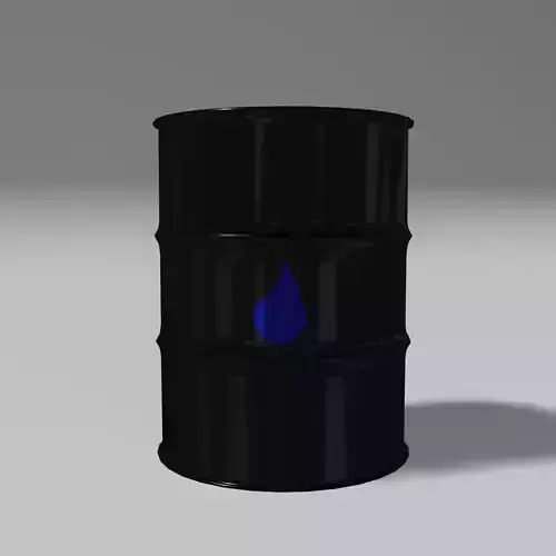 Black textured steel barrel