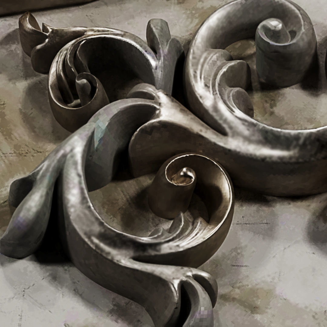 Dekore Ornament 01 3D model_2