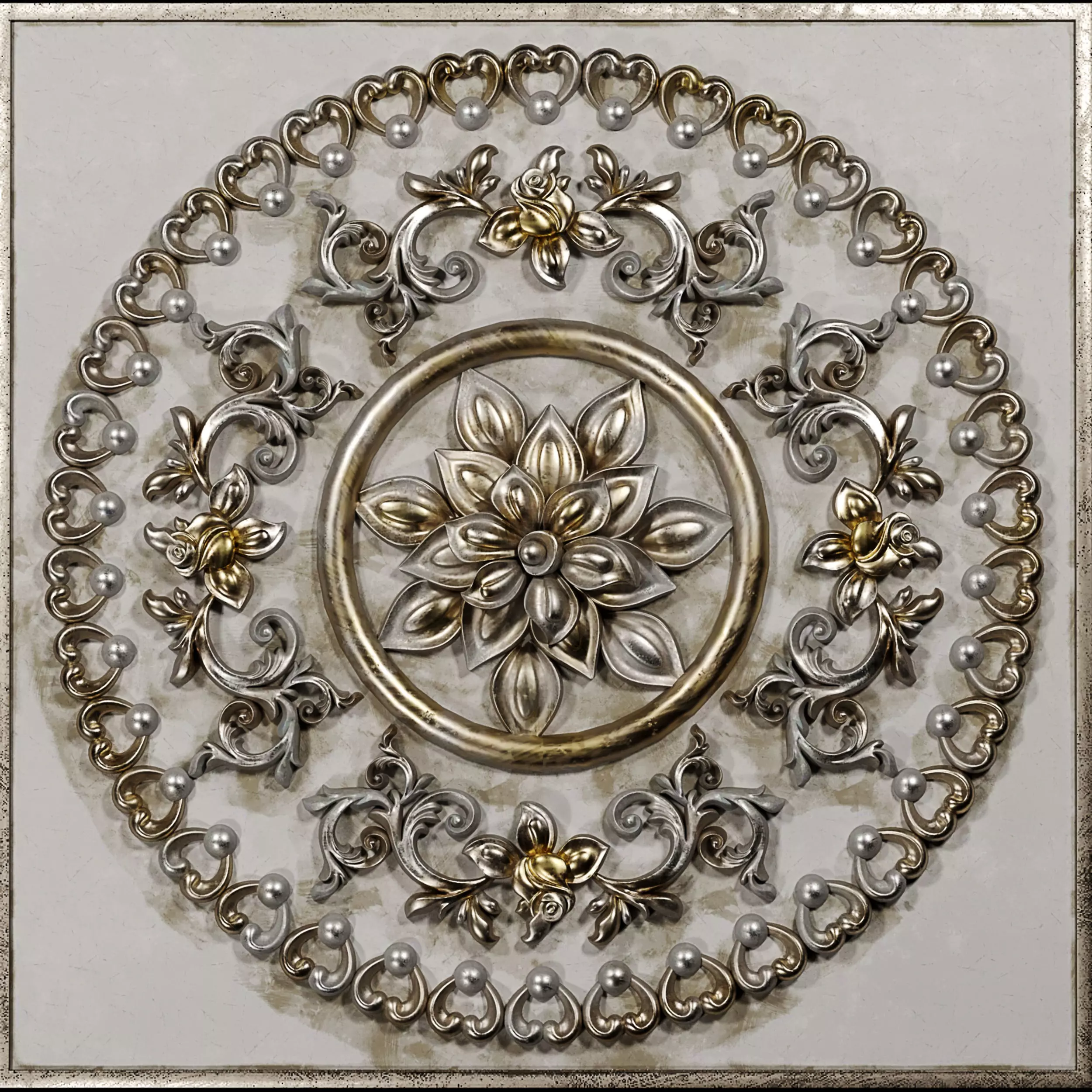 Dekore Ornament 01 3D model_0