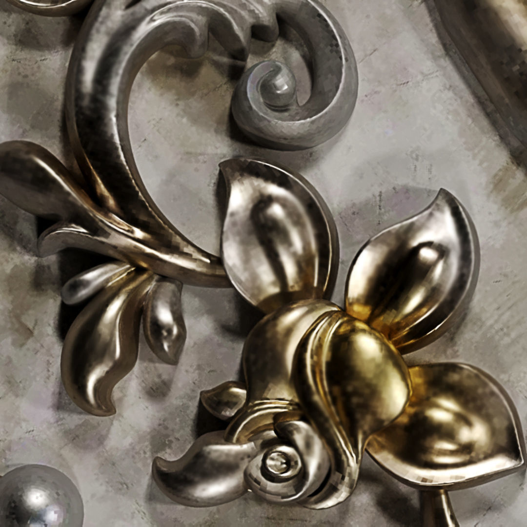 Dekore Ornament 01 3D model_1