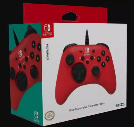 Nintendo Switch Hori Gamepad Free low-poly 3D model