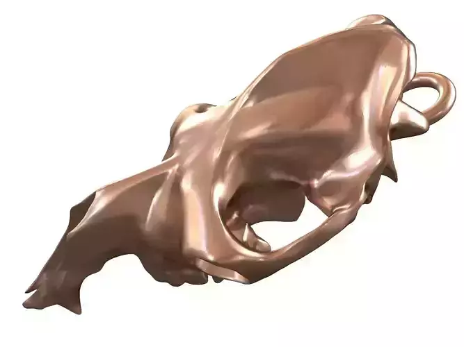 Cranium Charm Camel Bronze