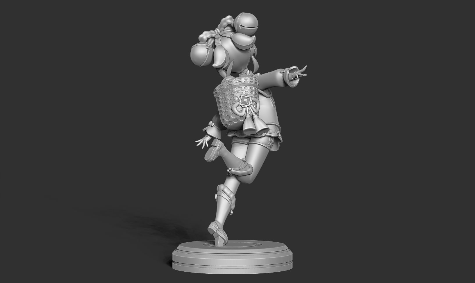 Yaoyao - Genshin Impact Fanart 3D print model_19