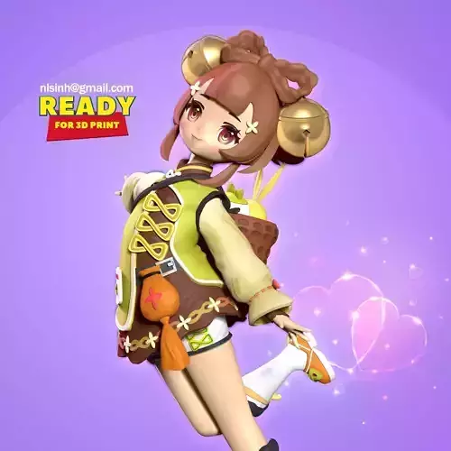 Yaoyao - Genshin Impact Fanart