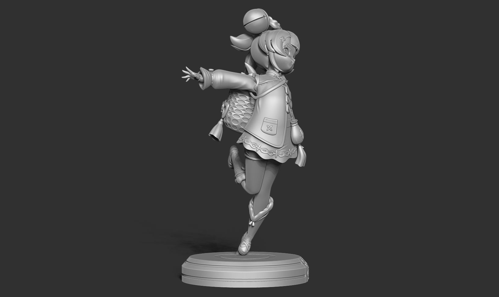 Yaoyao - Genshin Impact Fanart 3D print model_12