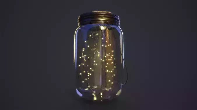 Mason Jar LED Lantern