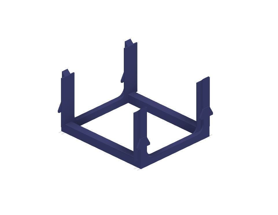 Model Railway Concrete Sleepers in Transportation Frame 3D print model_10