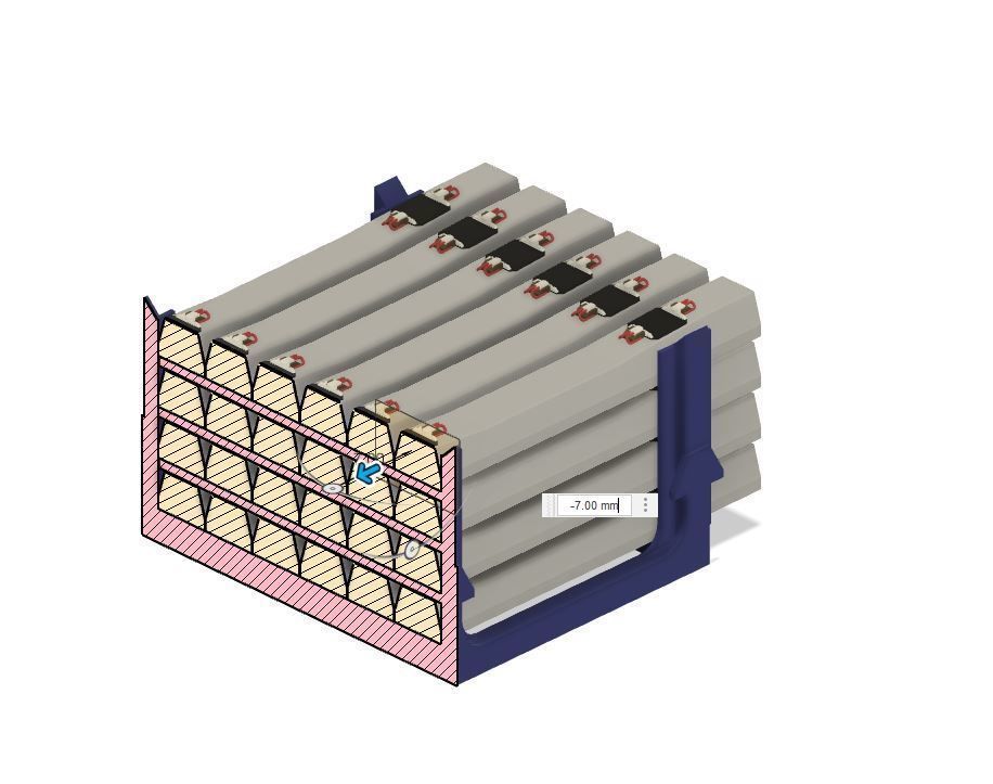 Model Railway Concrete Sleepers in Transportation Frame 3D print model_11